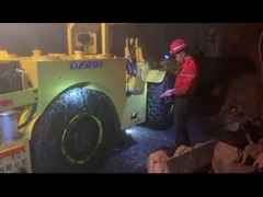 7.2t sous-terrain LHD machine DERUI DRWJ-1 sous-terrain chargeur à roues