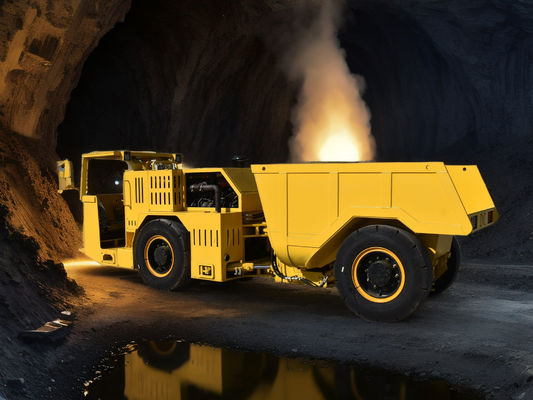Camions souterrains Mines articulées Camions à ordures Conception OEM Tunneling Utilisation