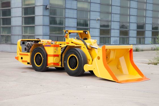 DERUI DRWJ-2 Diesel LHD Tunneling Hard Rock Mining Loader Equipement pour le chargement des mines de roche